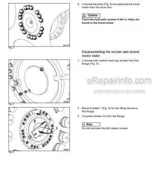 Photo 5 - Bomag BW211D-40 To BW213PD-40 Service Manual Single Drum Roller 00891163 SN2