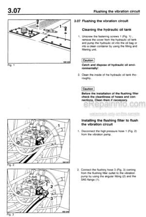 Photo 10 - Bomag BW217PD-2 Instructions For Repair Single Drum Wheel Drive Vibratory Roller 00819461