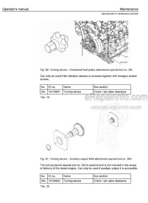 Photo 1 - Liebherr D934-A7-04 To D946-A7-00 Operators Manual Diesel Engine 10154726