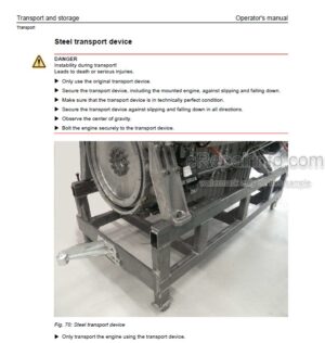 Photo 5 - Liebherr D936-A7-00 D946-A7-00 MCC Operators Manual Diesel Engine 13422361 SN From 2019040001