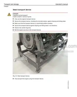 Photo 4 - Liebherr D936-A7-00 D946-A7-00 MCC Operators Manual Diesel Engine 13422361 SN From 2019040001