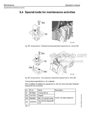 Photo 5 - Liebherr D9508-A7-05 Operators Manual Diesel Engine 12985712 From SN 2019140001