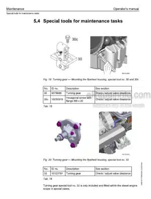 Photo 6 - Liebherr D9508-A7-05 Operators Manual Diesel Engine 12985712 From SN 2019140001