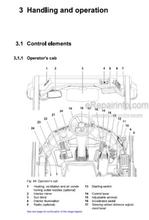 Photo 5 - Liebherr L526 G6.1-D 1753 USA CAN Operators Manual Wheel Loader 12260120 From SN 52903