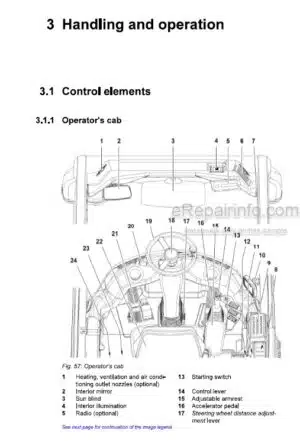 Photo 5 - Liebherr L550 1756 Operators Manual Wheel Loader 12239292 From SN 48644