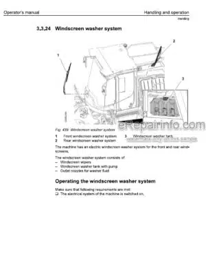 Photo 6 - Liebherr L550 G6.2-D 1825 Operators Manual Wheel Loader 12273531 From SN 59436