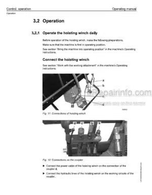 Photo 1 - Liebherr Operating Manual Hoisting Winch 9085219
