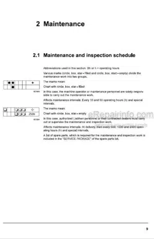 Photo 8 - Liebherr Operators Manual Reversible Fan Control 93517171