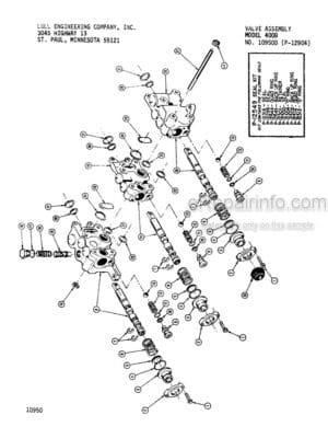 Photo 6 - JLG Lull 400B Illustrated Parts Manual Telehandler 10709906