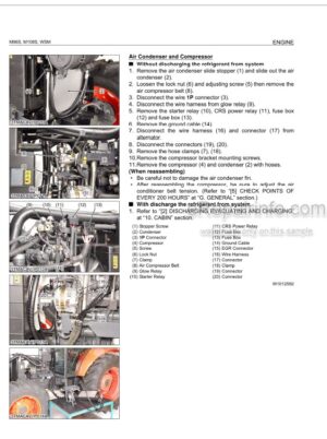 Photo 5 - Kubota M96S M96SDTM M108S Workshop Manual With Supplement Tractor 9Y111-04320 Issued 09-2020