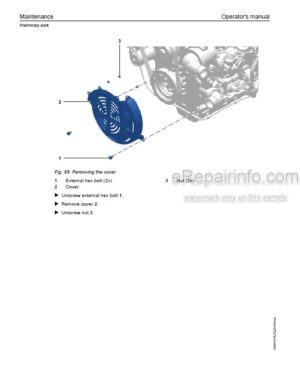 Photo 11 - Liebherr D936-A7-05 D946-A7-05 Operators Manual Diesel Engine 12952858 From SN 2018040001