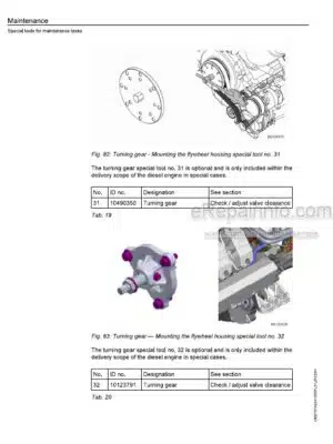 Photo 3 - Liebherr D9508-A7 SCR Operators Manual Diesel Engine 10142241