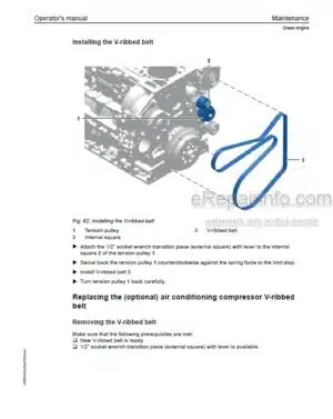 Photo 6 - Liebherr D956-A7-05 LHB Operators Manual Diesel Engine 13454733 From SN 2019060001