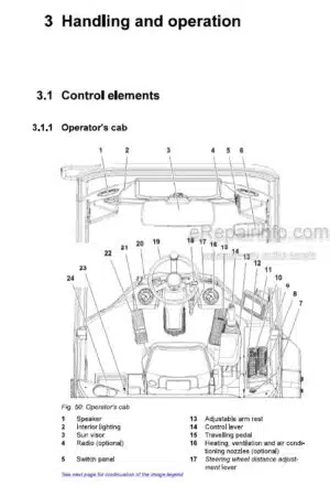 Photo 1 - Liebherr L518 1664 Operators Manual Wheel Loader 12202808 From SN 39726
