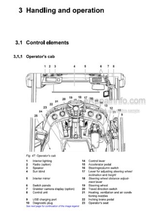 Photo 2 - Liebherr L580 G6.1-D 1762 Operators Manual Wheel Loader 12270377 From SN 61823