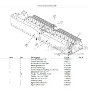 Photo 11 - Bomag 113 213 313 413 Propaver Operating Instructions And Parts Catalogue Tow-Type Paver 0222413