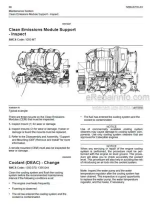 Photo 9 - CAT C4.4 Operation And Maintenance Manual Industrial Engine SEBU8735-03