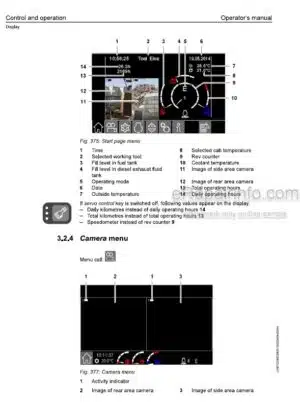Photo 5 - Liebherr LH110EC Litronic Gantry 1714 Operators Manual Material Handling Machine 12243932 From SN 109976