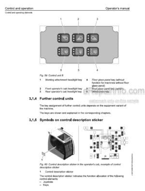 Photo 2 - Liebherr LH150EC Litronic Gantry 1229 Operators Manual Material Handling Machine 12268218 From SN 126556
