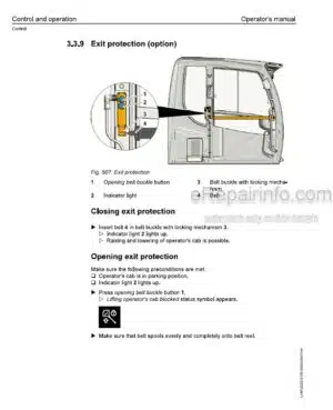 Photo 5 - Liebherr LH24M Litronic 1251 Operators Manual Material Handling Machine 12219232 From SN 77121