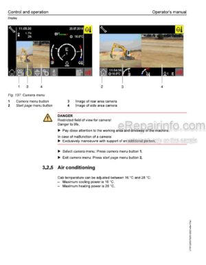 Photo 2 - Liebherr R926 R928 1715 Operators Manual Hydraulic Excavator 12255732 From SN 49251