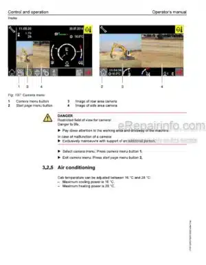 Photo 5 - Liebherr R930 1716 Operators Manual Hydraulic Excavator With Telescopic Attachment 12276917 From SN 53487