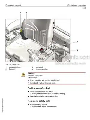 Photo 11 - Liebherr R945 1866 USA CAN Operators Manual Hydraulic Excavator 12257466 From SN 49672