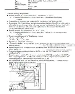Photo 6 - NAF TC12-0 BM060 Service And Repair Manual Bogie Axle 21287A