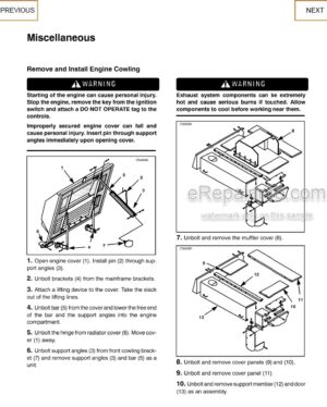 Photo 8 - Terex RS800 Operation Maintenance Service Manual Reclaimer Stabilizer A08315-E02
