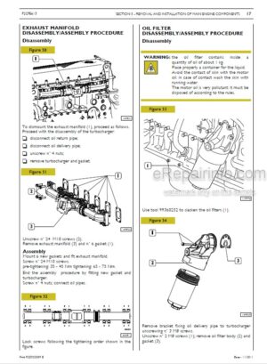 Photo 7 - Tigercat FPT C87 T4I Service And Repair Manual Engine 60215AENG