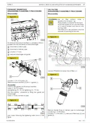 Photo 7 - Tigercat FPT C87 T4F Service And Repair Manual Engine 42070AENG
