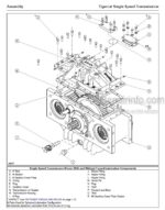 Photo 4 - Tigercat Service And Repair Manual Single Speed Transmission 47734AENG