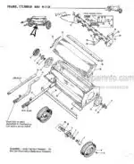 Photo 2 - Gehl CC60 Service And Parts Manual Clean Cut Shredder 1765