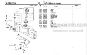 Photo 5 - Iseki FC150V Parts Catalog Engine 99911-723