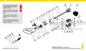 Photo 5 - Iseki RD60SF2 Parts Book Rotary Mower Deck