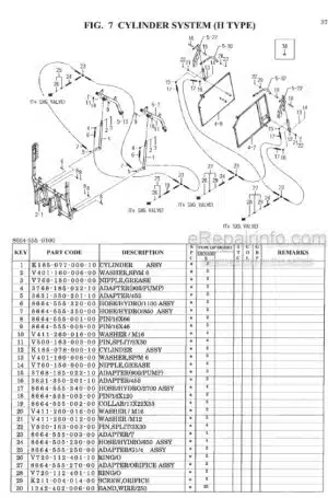 Photo 9 - Iseki SBC550XM Parts Catalog Grass Collector 8664-097-110-00