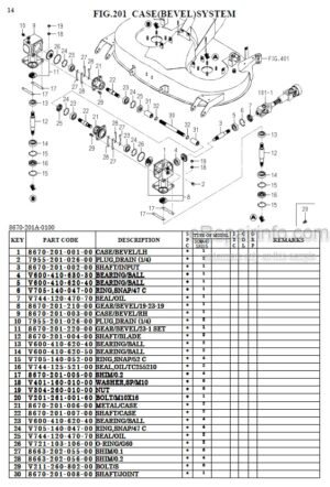 Photo 8 - Iseki SCMA40 SBC400X Parts Catalog Mower Deck And Grass Collector