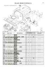 Photo 2 - Iseki SF310F2 SF370F2 Parts Catalog Mower 1770-095-300-00