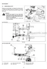 Photo 2 - Iseki SF438 SF450 SCMA54 SCMA60 SBC1300 Operators Manual Front Mower 1809-912-101-2C