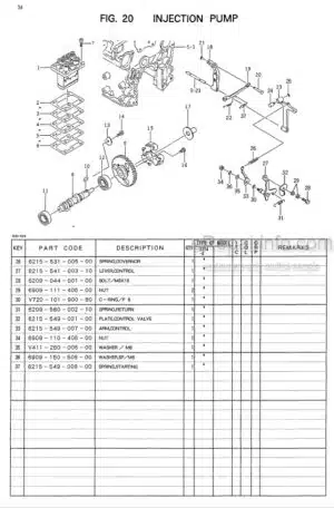 Photo 5 - Iseki SG17H Parts Catalog Lawn And Garden Tractor 1631-098-100-10