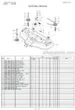 Photo 2 - Iseki SMM54 SXG22 Parts Catalog Mower Deck 8658-097-120-0A