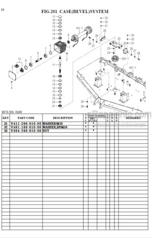 Photo 4 - Iseki SRM72 Parts Book Mower Deck 8673-095-100-0A