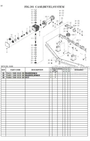 Photo 4 - Iseki SRM72 Parts Book Mower Deck 8673-095-100-0A