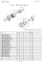 Photo 4 - Iseki TF325FH Parts Catalog Tractor Engine 6005-097-130-0A