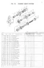 Photo 2 - Iseki TK529 TK533 Parts Catalog Tractor 1674-097-110-00