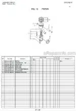 Photo 2 - Iseki TM223H Parts Catalog Tractor Engine 6004-097-200-10