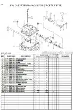 Photo 2 - Iseki TM3200 TM3240 Parts Catalog Tractor