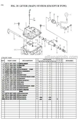 Photo 5 - Iseki TM3215 TM3245 TM3265 Parts Catalog Tractor 1774-095-100-00