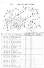 Photo 2 - Iseki TSM60 Parts Catalog Mower Deck 8654-097-110-00