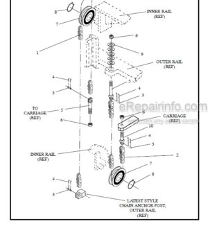 Photo 7 - Manitou 5600 Parts Manual 2-Stage Mast R397